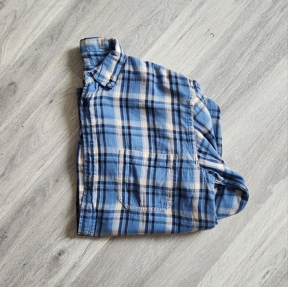 Hunt club Flannel Size medium blue color - Picture 2 of 3